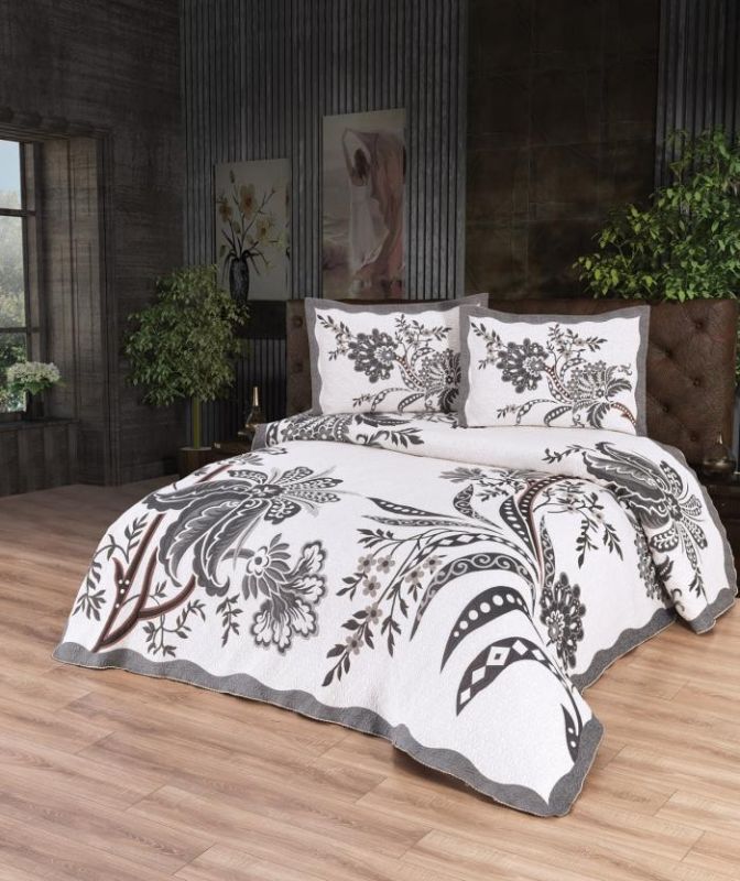 Покривало My Bed Jumboo Serie 240x260 з наволочками Lucca Gri