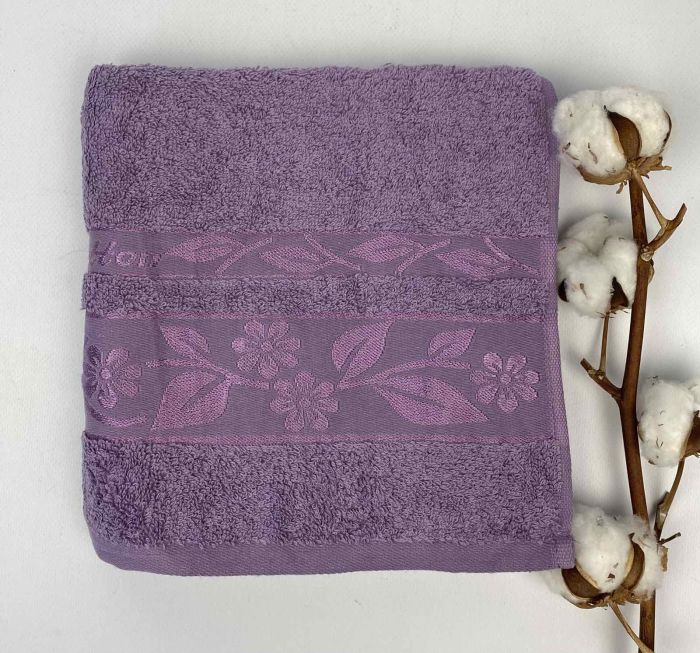 Рушник Cottonize 50х90 cod133 Purple