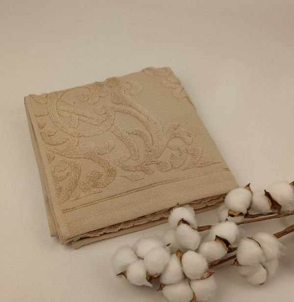Рушник Philippus Moss Cotton 50x90 Mira Капучино (A516)