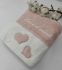 Рушник Maison D'or Monique Hearts 50x100 Rose Color