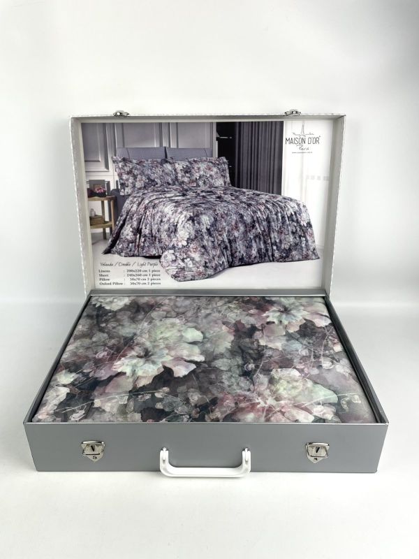 Постільна білизна Maison D'or тенцел 200х220  Yolanda Light Purple