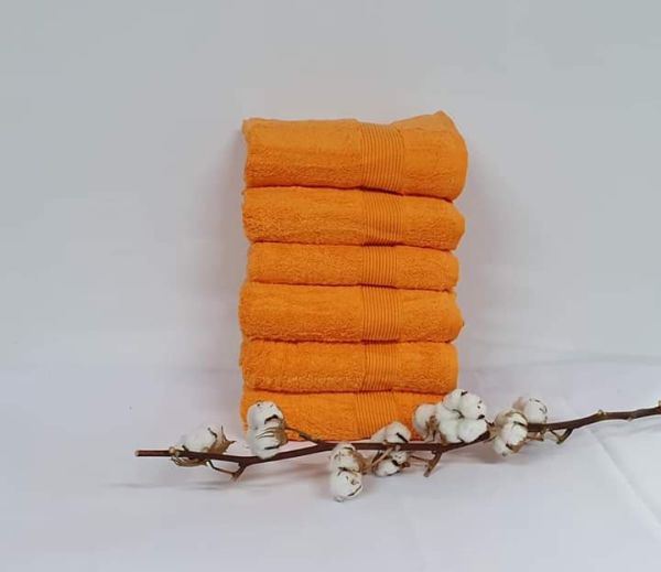 Рушник Cottonize 50х90 однотонний 912 Orange