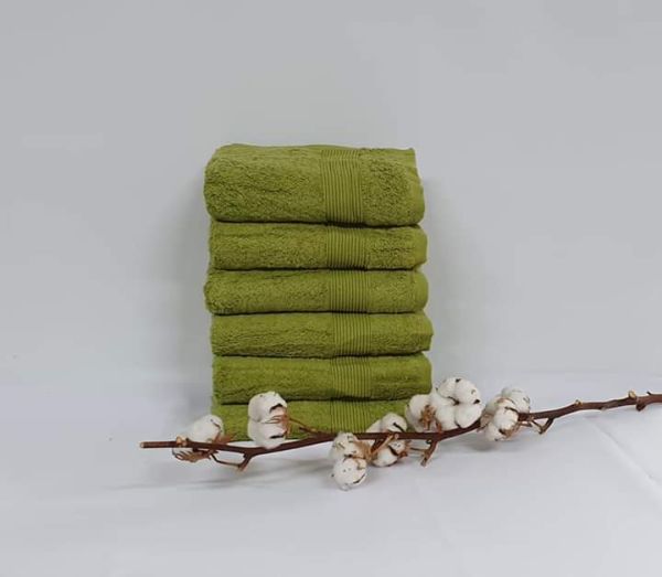 Рушник Cottonize 50х90 однотонний 912 Green