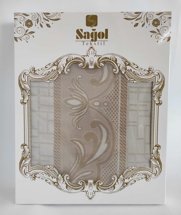 Скатертина Sagol тефлон 140x180 Sgl-003 Cappucino в коробці *