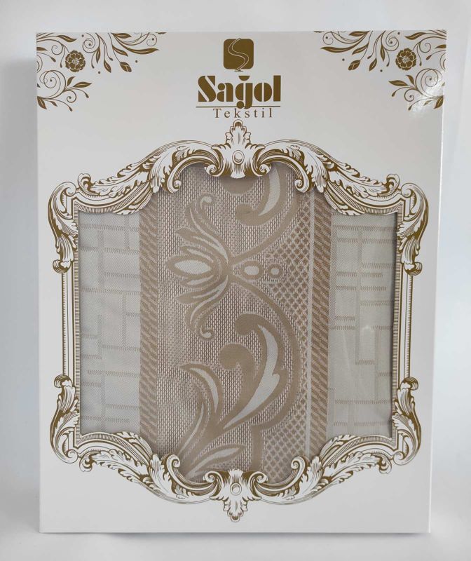Скатертина Sagol тефлон 140x180 Sgl-003 Cappucino в коробці *