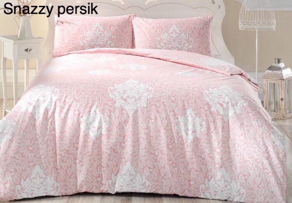 Постільна білизна Altinbasak ранфорс 200x220 Snazzy Persik