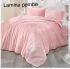 Постільна білизна Altinbasak ранфорс 200x220 Lamina Pembe