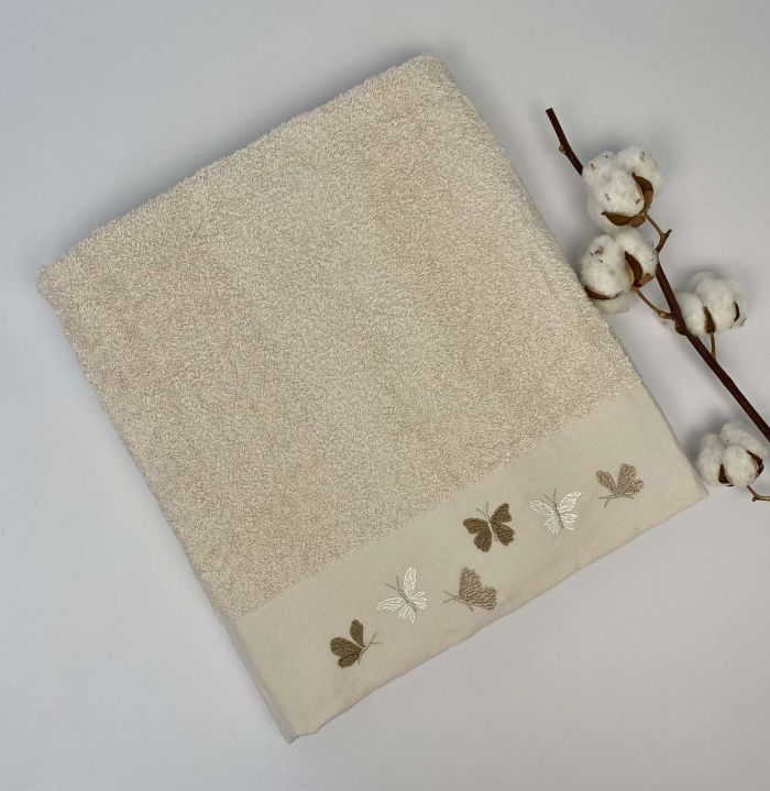 Рушник 90х150 Altinbasak Lavin Beige