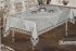 Скатертина Set Велюр Maison Royale 160x220+100x100 Diamond Cappucino