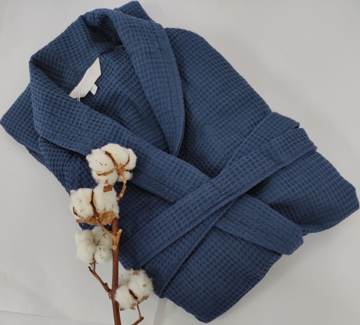 Халат чоловічий Maison D'or Brise APE Navi Blue XL