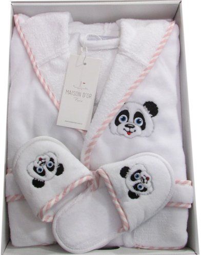 Халат дитячий Maison D'or Luna Enfants Pink 4р.