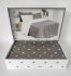 Постільна білизна Maison D'or сатин 200х220 Stars Grey