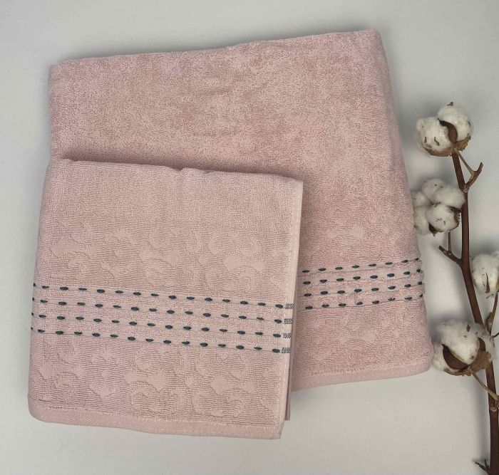 Набір рушників АЕ 2 шт Nitka Pink