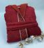 Халат Cottonize cod703 Bordo XL