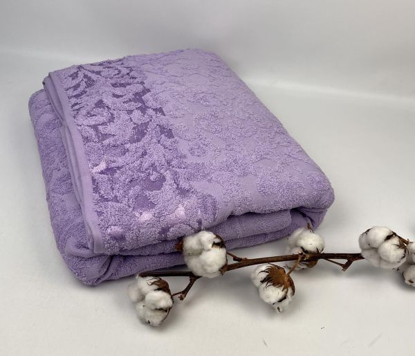 Простирадло махрове 200х220 Purple