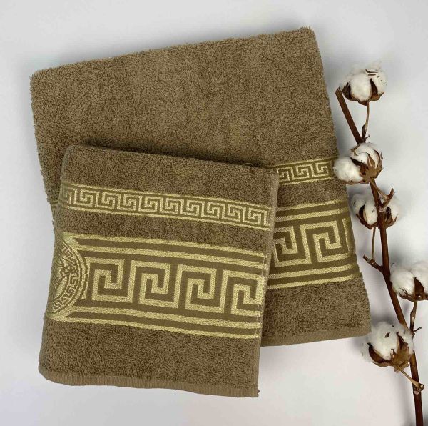 Набір рушників Cottonize 2 шт cod307 Light  Brown