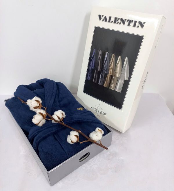 Халат чоловічий Maison D'or Valentin Navy S