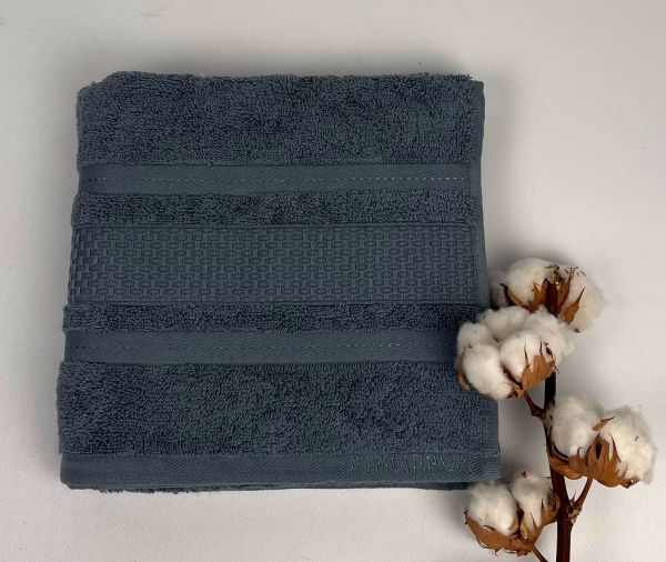 Рушник Philippus Collesium Cotton 50x90 Melissa Антрацит(ЕA055)