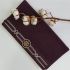 Рушник Maison D'or Elegance Marine 50x100 Bordeaux