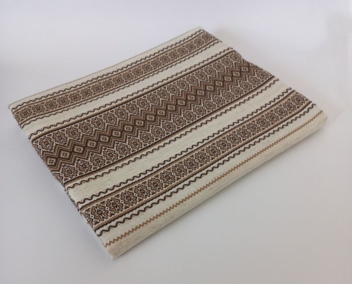 Скатертина Едельвіка 200х145 льон Beige 056/00-3-08