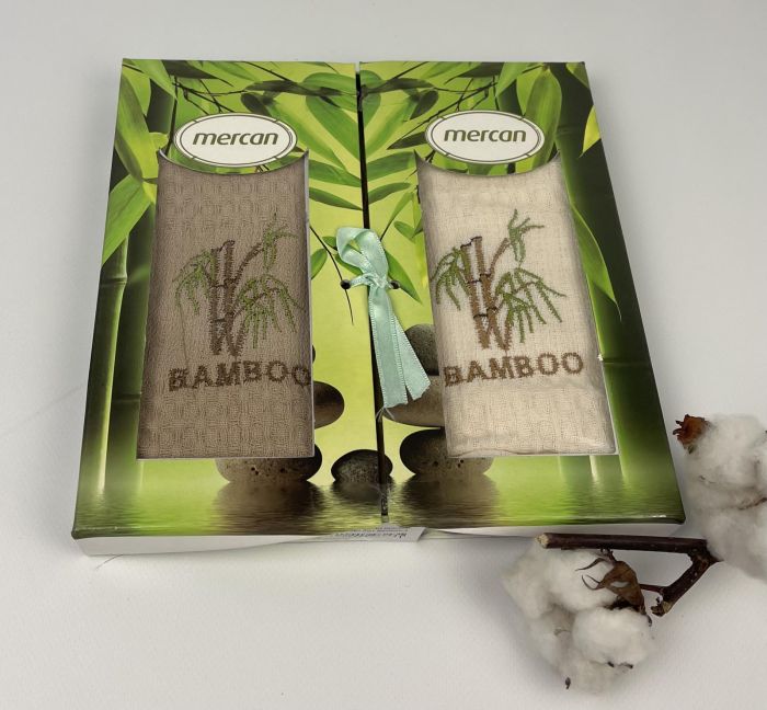 Набір кухонних рушників Mercan 2шт Bamboo-4