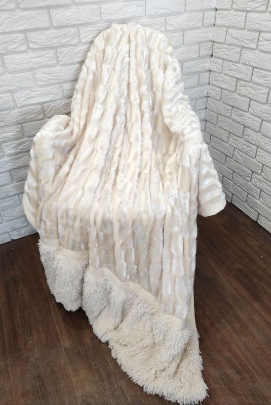 Покривало норка 220х240 Light   Cream (510)