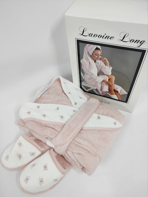 Халат жіночий Maison D'or Lavoine Long Rose Color M