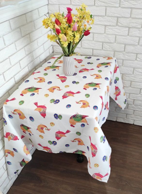 Скатертина "Print" Sagol 160х220 великодня St-171