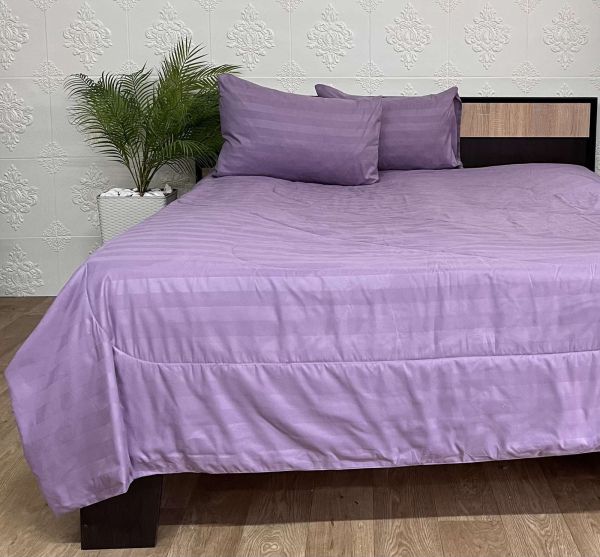 Набір постільної білизни з літньою ковдрою Colorful Home 200х230 см Purple