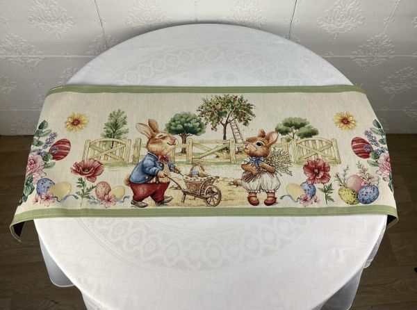 Доріжка великодня  гобеленова Milano 45х140 cod 003