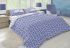 Комплект постільної білизни "ТЕП"  півтораспальний 361 Blue Afflatus 70x70