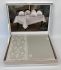 Скатертина Set Maison D'or Magnole Flower 155х320+12psc Stone
