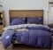 Постільна білизна Colorful Home сатин 180х220 Solid Color Blue