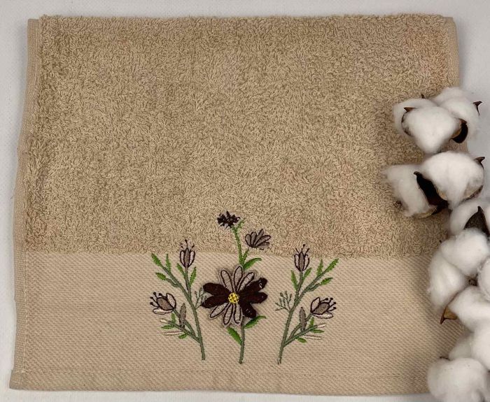 Махровий рушник Ma Me 30х50 Camomile Beige