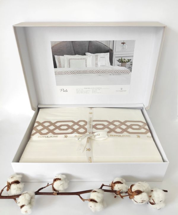 Постільна білизна Pepper Home Perla Cream 200x220