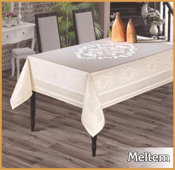 Скатертина тефлон Maison Royale 160*220 Meltem Cream