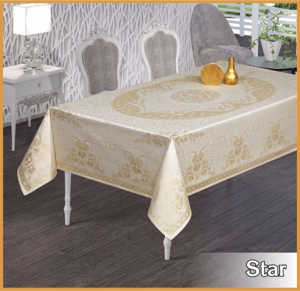 Скатертина тефлон Maison Royale 160*220 Star White