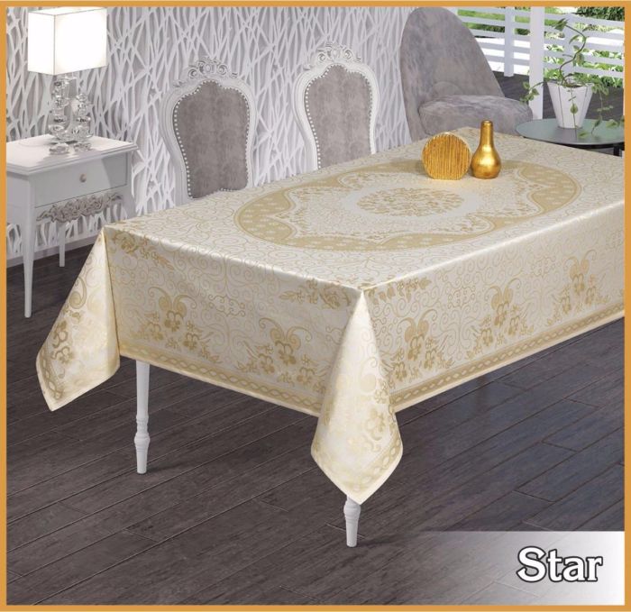 Скатертина тефлон Maison Royale 160*220 Star White