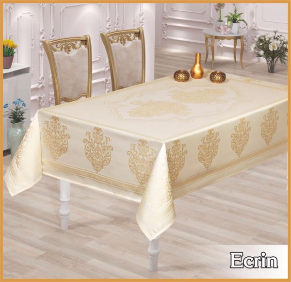 Скатертина тефлон Maison Royale 160*220 Ecrin Cream