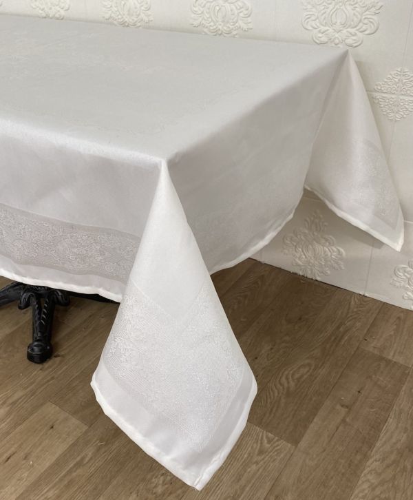 Скатертина Masali тефлон 160x260 Model 504 Cream