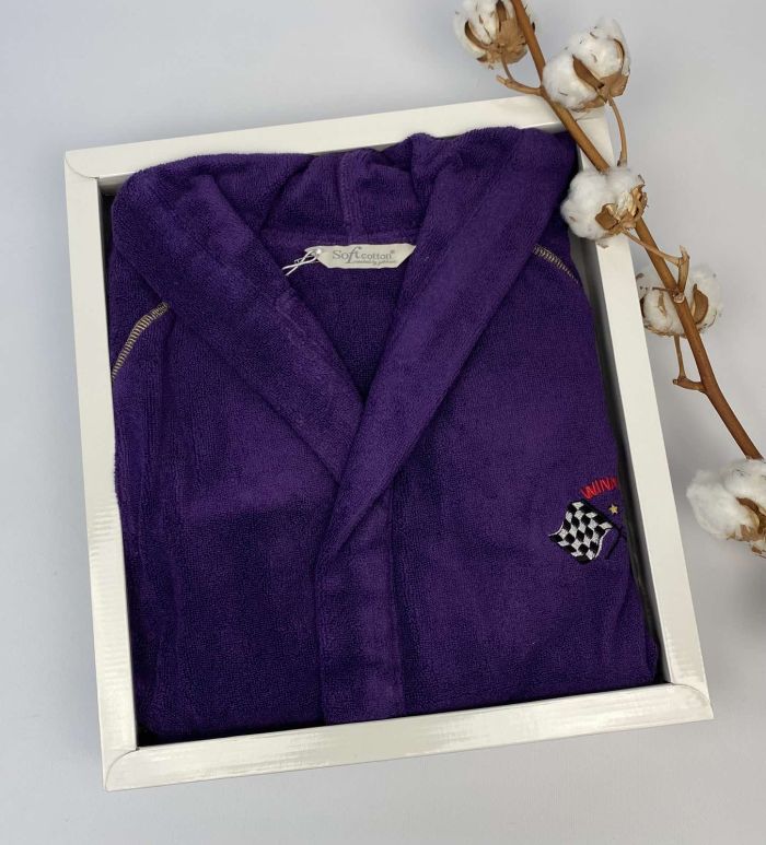 Халат Дитячий  Soft Cotton 2г Mor