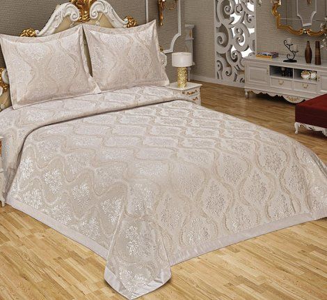 Покривало Maison D'or Kabartma 240x260 Krem