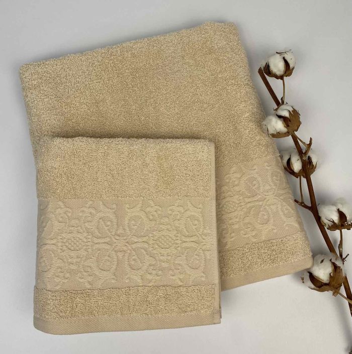 Набір рушників Cottonize 2 шт cod124 Beige