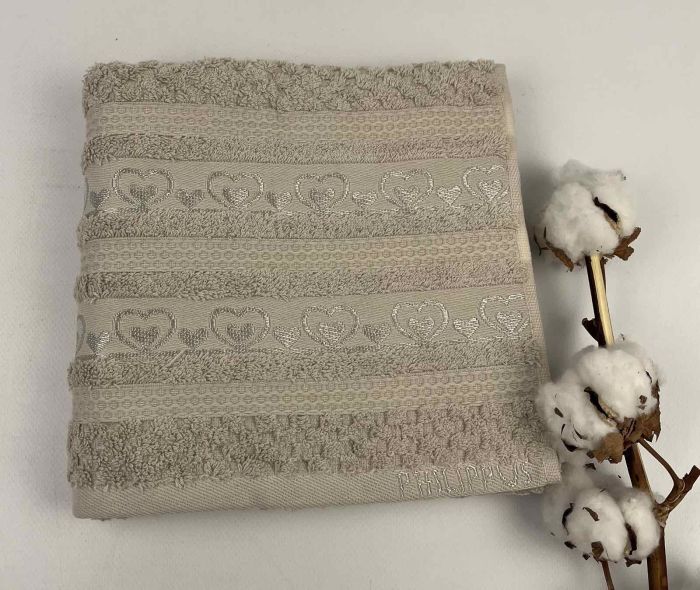 Рушник Philippus Air Cotton 50х90 Vegas Бежевий(Е880)