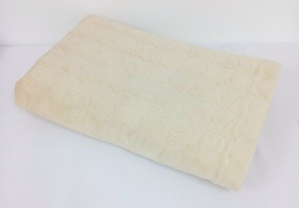 Покривало велюрове Model-12 160x220 Light  Beige