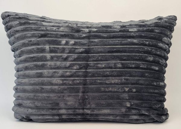 Наволочка велюрова 50х70 Anthracite