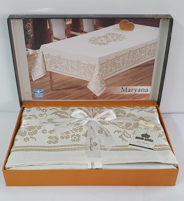 Скатертина Maison Royale 160x220 Maryana Cappucino