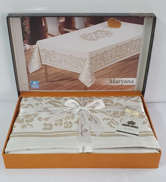 Скатертина Maison Royale 160x220 Maryana Cappucino