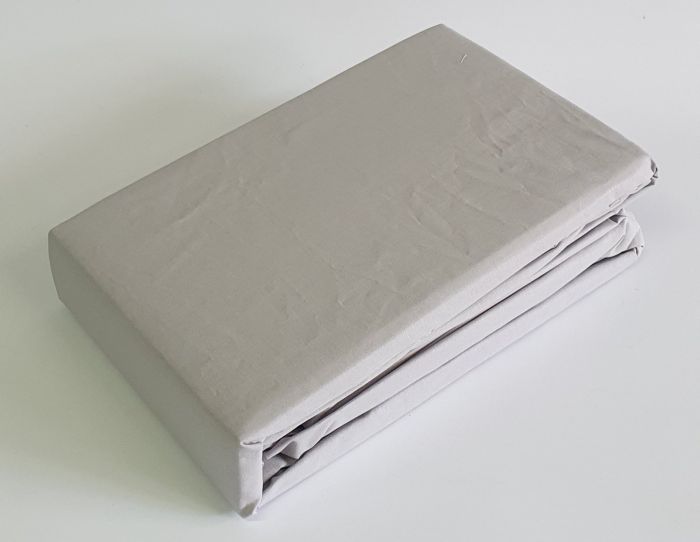 Простирадло на резинці Clasy 180X200 з наволочками 50X70 V2 Gri
