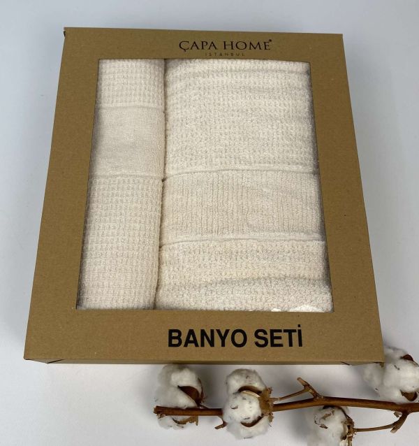 Набір рушників 2шт Capa Home  Cream